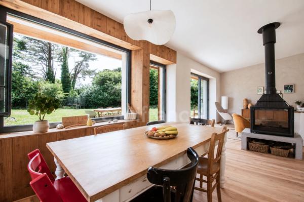 EXCLUSIVITE Maison récente plein pieds à vendre 5 pièces CROZON (29)Ossature bois de 110 m2 avec 4 chambres