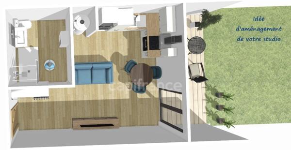 Studio terrasse et jardin privatif Saint Rémy de Provence