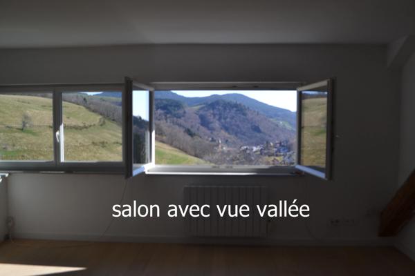 Appartement à vendre 4 pièces 106M2 "AVEC SUPERBE VUE VALLEE " LE BONHOMME (68)