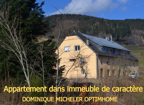 Appartement à vendre 4 pièces 106M2 "AVEC SUPERBE VUE VALLEE " LE BONHOMME (68)