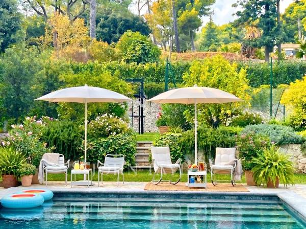 Villa de charme avec piscine et tennis à louer à Mougins - Domaine privé