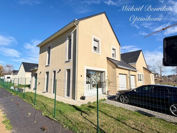 Maison contemporaine 2023 – 94 m² – 3 chambres – Garage – DPE A