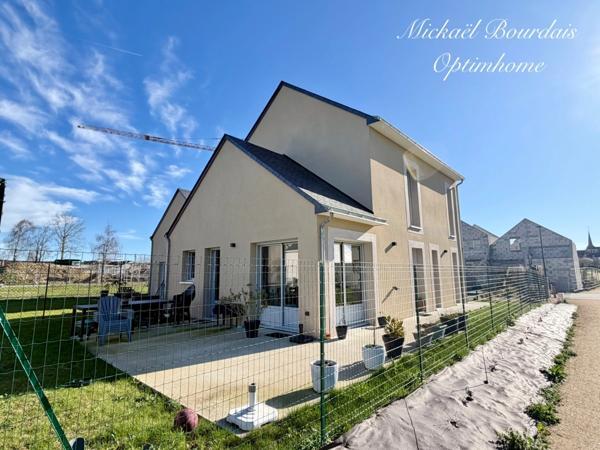Maison contemporaine 2023 – 94 m² – 3 chambres – Garage – DPE A
