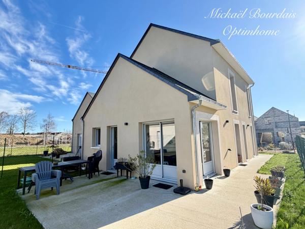 Maison contemporaine 2023 – 94 m² – 3 chambres – Garage – DPE A