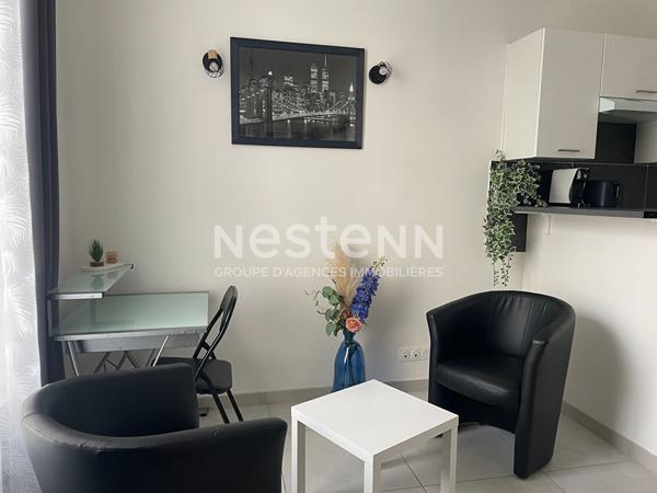 Appartement T2 - rdc - cave - centre ville Vannes - proche Gare