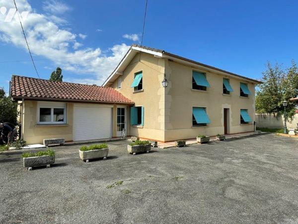 A 8min de MIRANDE (32) Maison de 166m² habitables et dépendances sur 1460m²