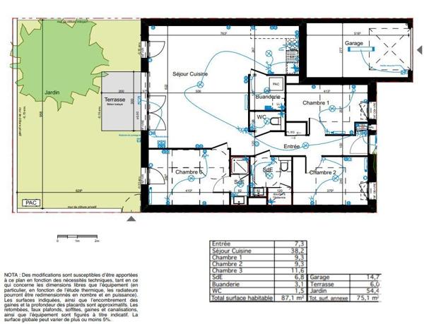 Maison à vendre 4 pièces 87 m² Périgny