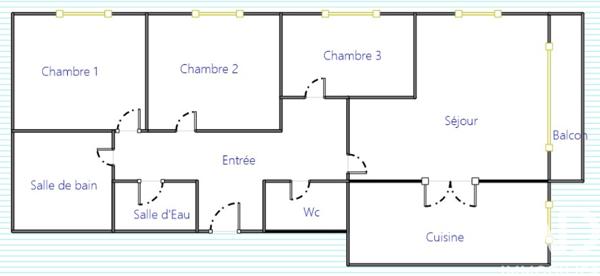 Appartement à vendre 4 pièces 84 m² Aubervilliers