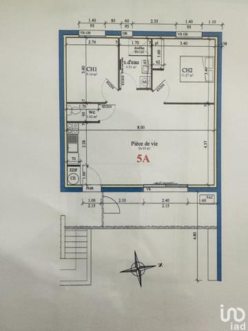 Appartement 3 pièces de 61 m² à La Mothe-Achard (85150)