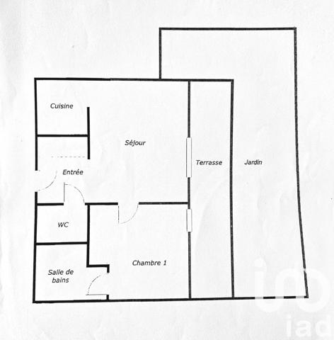 Appartement 2 pièces de 33 m² à Toulouse (31100)