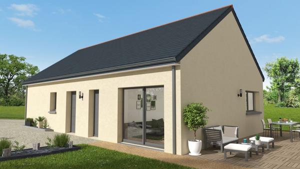 Terrain + Maison à vendre 3 pièces - 88 m²