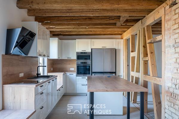 Maison à rénover et son vaste terrain avec verger