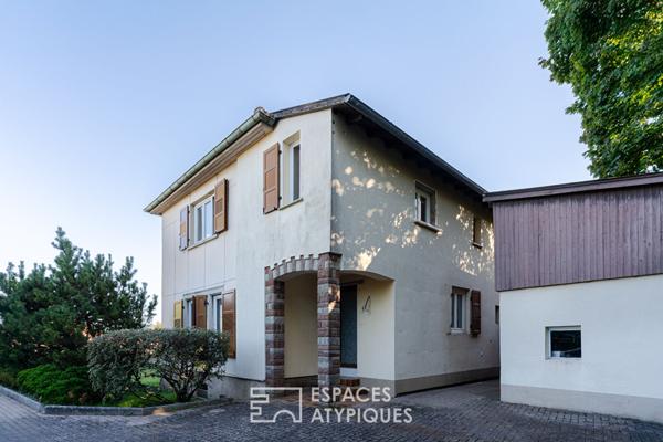 Maison à rénover et son vaste terrain avec verger