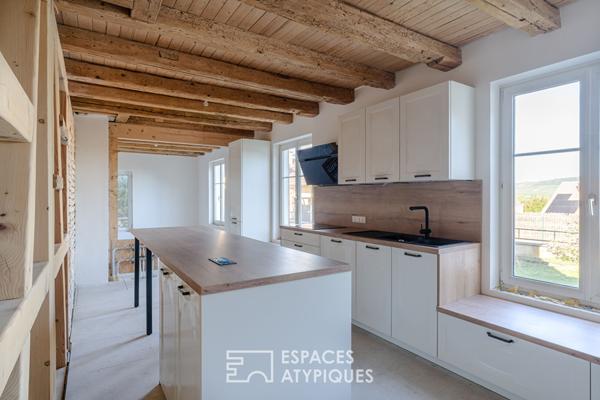 Maison à rénover et son vaste terrain avec verger