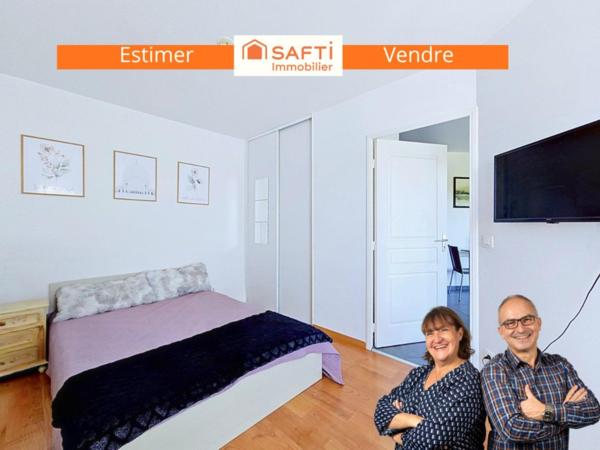 T3 moderne balcon vue dégagée climatisation