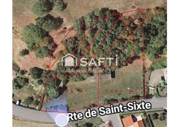 TERRAIN CONSTRUCTIBLE SECTEUR SAINT-NICOLAS-DE-MACHERIN