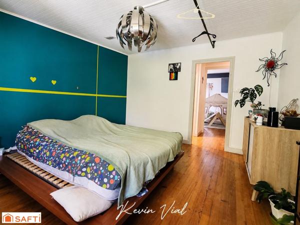 Maison de village avec jardin et garage