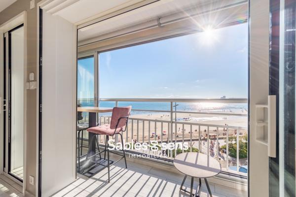 Appartement T3 face à l’océan sur le remblai des Sables d’Olonne