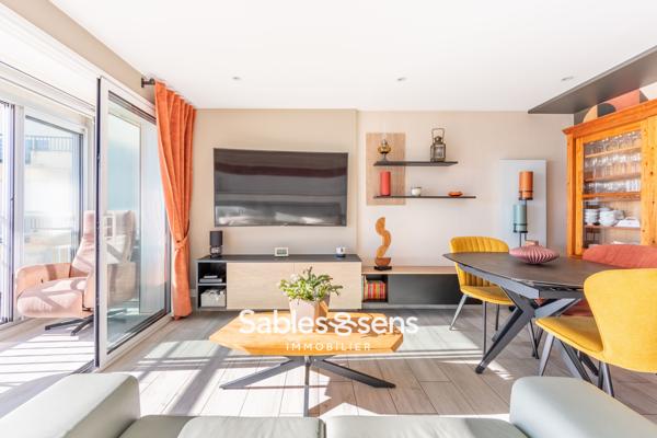 Appartement T3 face à l’océan sur le remblai des Sables d’Olonne