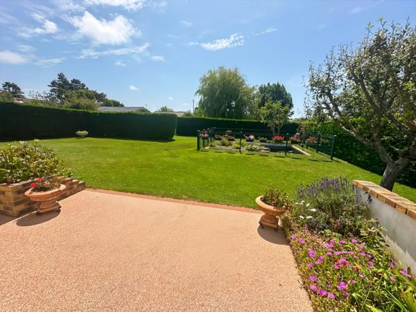 Maison de plain-pied à vendre 4 chambres à CAUVILLE SUR MER (76)