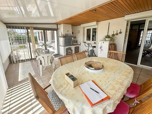Maison de plain-pied à vendre 4 chambres à CAUVILLE SUR MER (76)