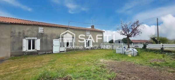 Maison 131 m² + Grange Vendéenne 400m², 4200m² de terrain.