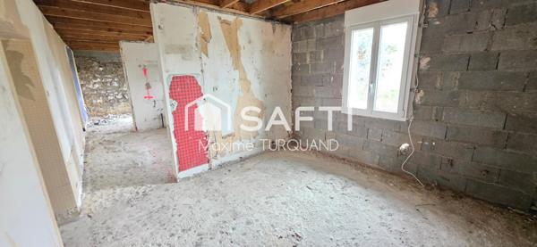 Maison 131 m² + Grange Vendéenne 400m², 4200m² de terrain.