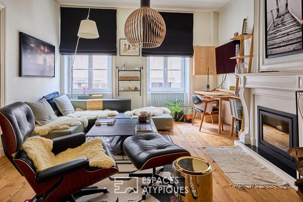 Immeuble en pierre rénové en trois logements