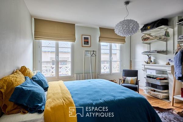 Immeuble en pierre rénové en trois logements