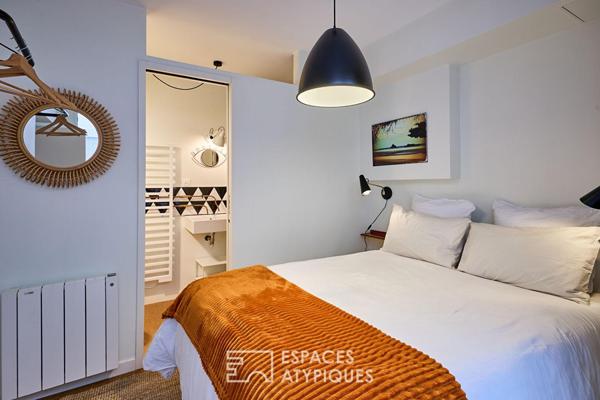 Immeuble en pierre rénové en trois logements