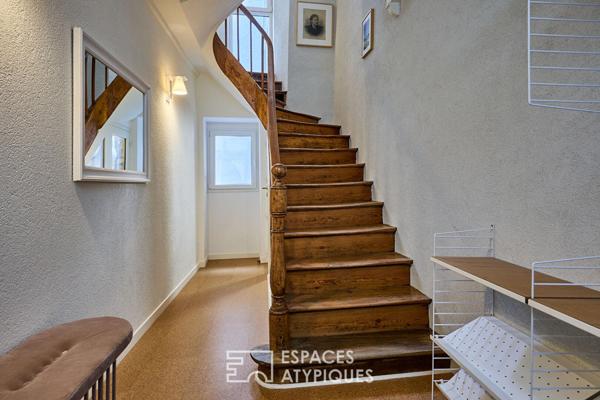 Immeuble en pierre rénové en trois logements