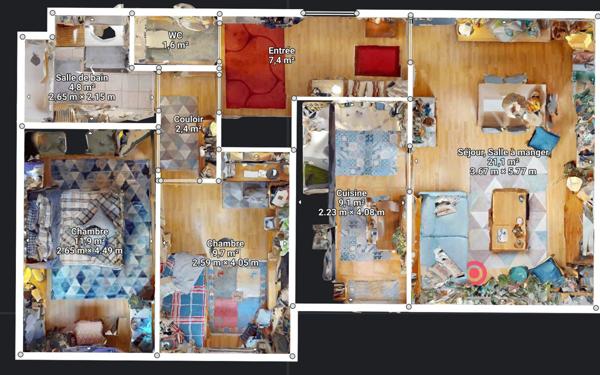 Appartement à vendre    3 pièces •  Metz