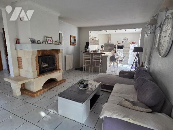 YVETOT,  MAISON d'~145m² sur terrain ~610m², sur sous sol complet, bureau, 6 chambres.