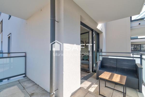 Immeuble 2020, beau T3 ensoleillé avec sa terrasse