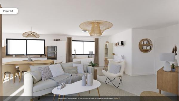 Bel Appartement NEUF accès PMR - 2ème étage - 97.43m² - LA PALMYRE