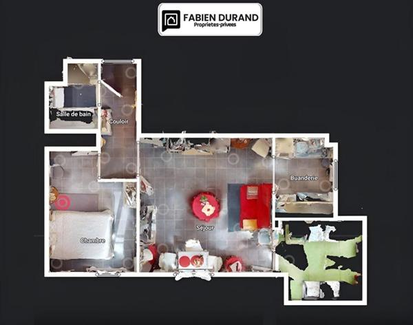 Appartement Loué à Mandelieu La Napoule 2 pièce(s) 42 m2