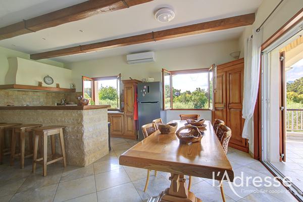 LUCCIANA - propriété familiale de 202 m² au coeur d'une oliveraie