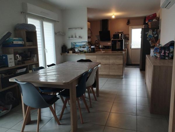 Maison 130 m2 avec piscine, terrain 1148 m2 et sous-sol- Trizay-les-Bonneval (8 min de Bonneval)