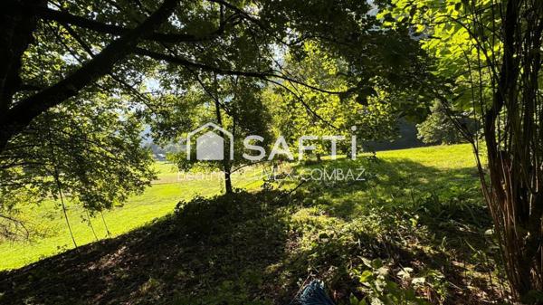 Belle propriété avec maison, mazot, four à pain et terrain agricole