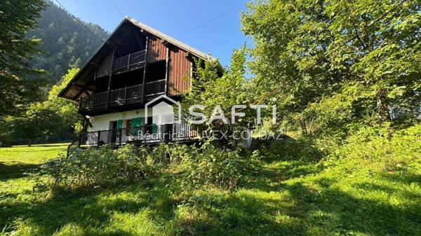 Belle propriété avec maison, mazot, four à pain et terrain agricole