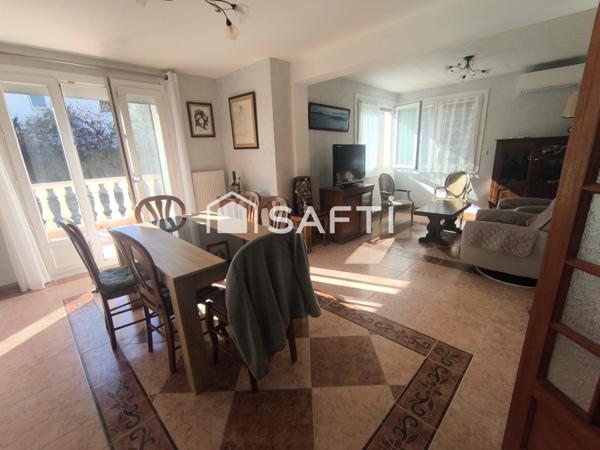 Maison 109 m² environ – 3 chambres + bureau, piscine, double garage à Béziers