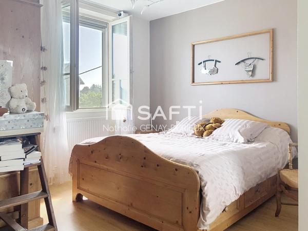 TASSIN – Le Bourg / Sauze - Maison familiale T4 rénovée avec jardin et garage