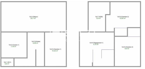 TASSIN – Le Bourg / Sauze - Maison familiale T4 rénovée avec jardin et garage