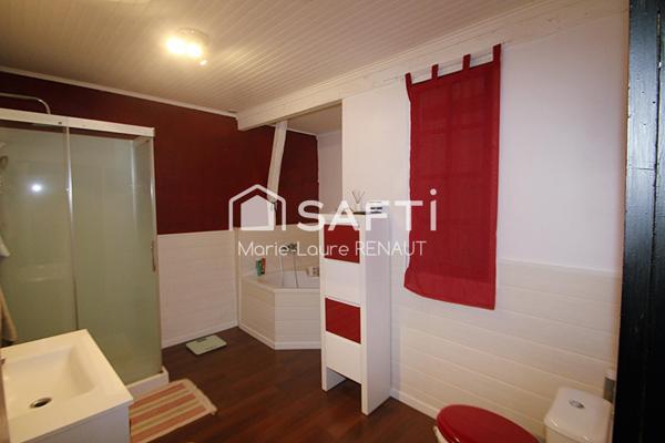 Maison de village - Rénovée - 2 chambres - Garage 40m²