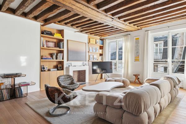 Appartement de charme à Saint-Germain-des-Prés