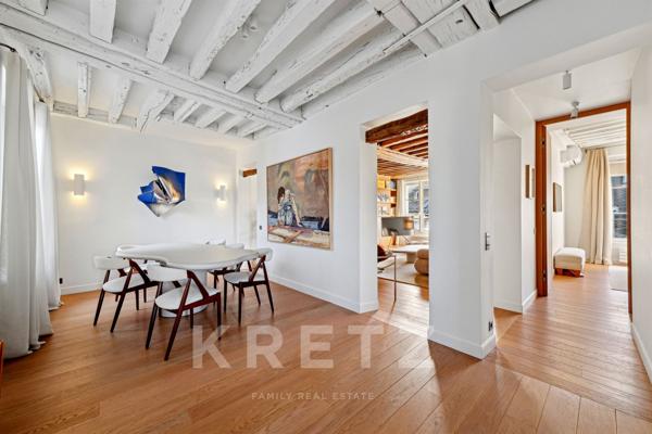 Appartement de charme à Saint-Germain-des-Prés