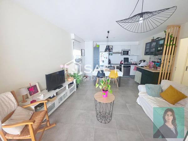T3 récent PMR entresol ascenseur + belle terrasse couverte + garage & place