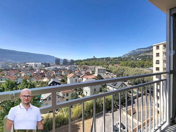 Appartement à vendre 3 pièces CHAMBERY (73) - 70m2 - balcon - garage et cave.