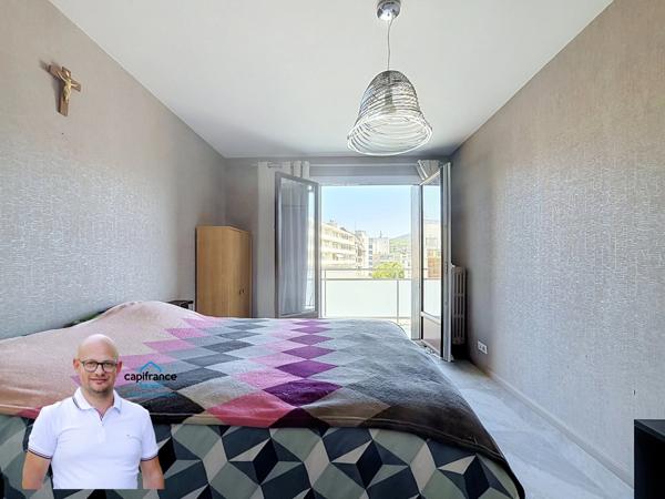 Appartement à vendre 3 pièces CHAMBERY (73) - 70m2 - balcon - garage et cave.