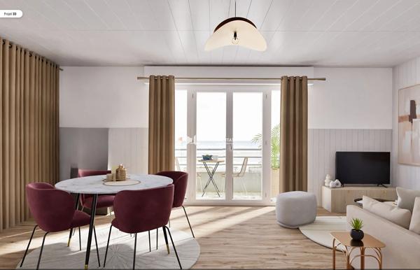 Appartement à vendre 3 pièces 53m² Merlimont (62155)